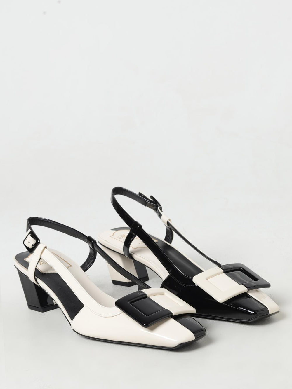 Women’s Roger Vivier Black Leather High Heel Pumps