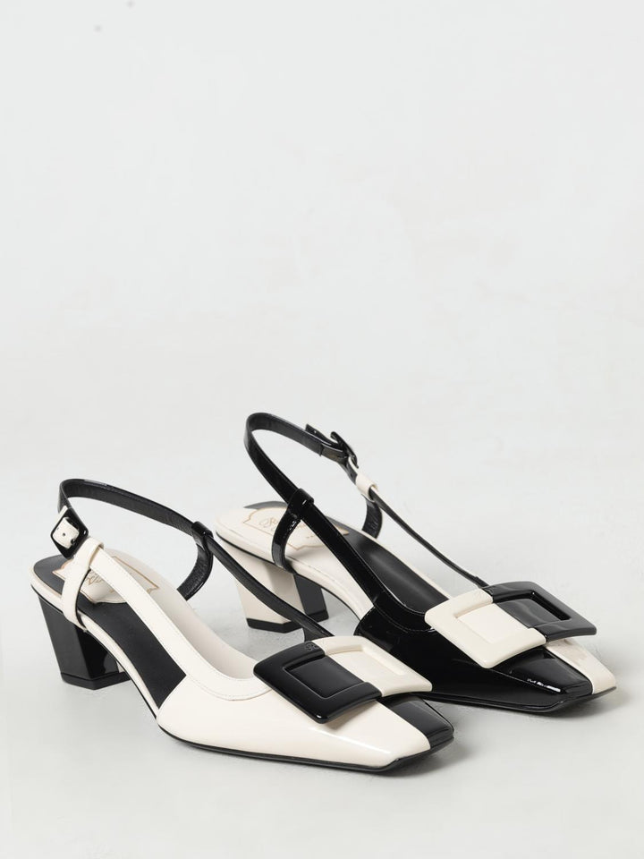 Women’s Roger Vivier Black Leather High Heel Pumps