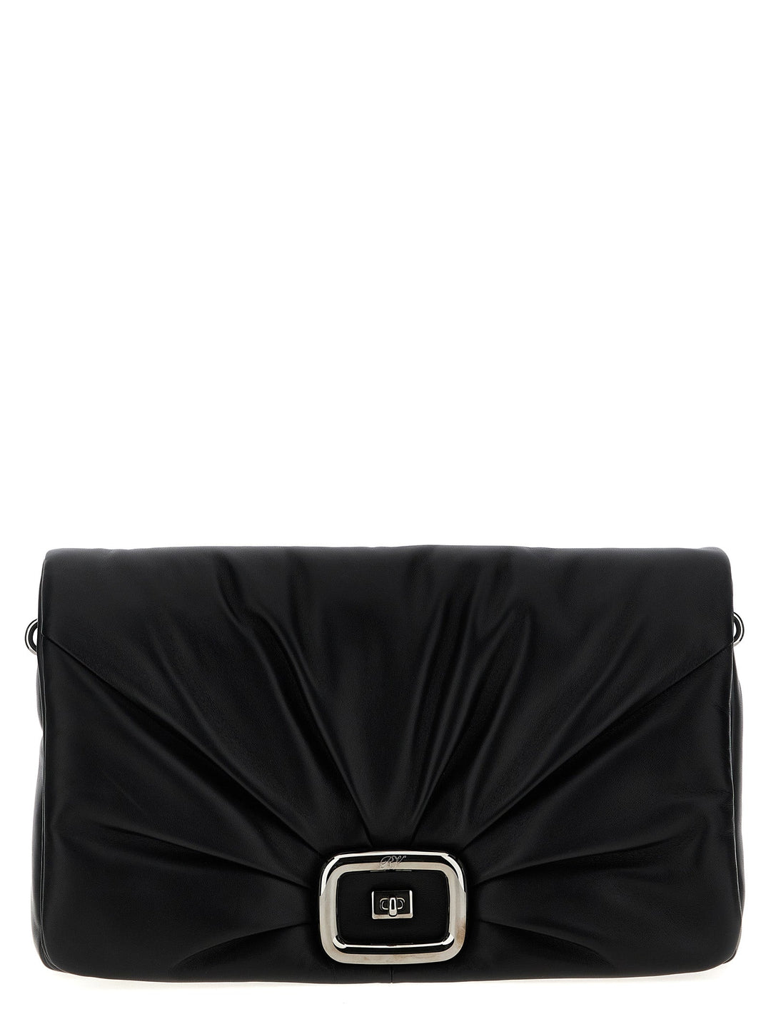 Women’s Roger Vivier Black Leather Shoulder Bag