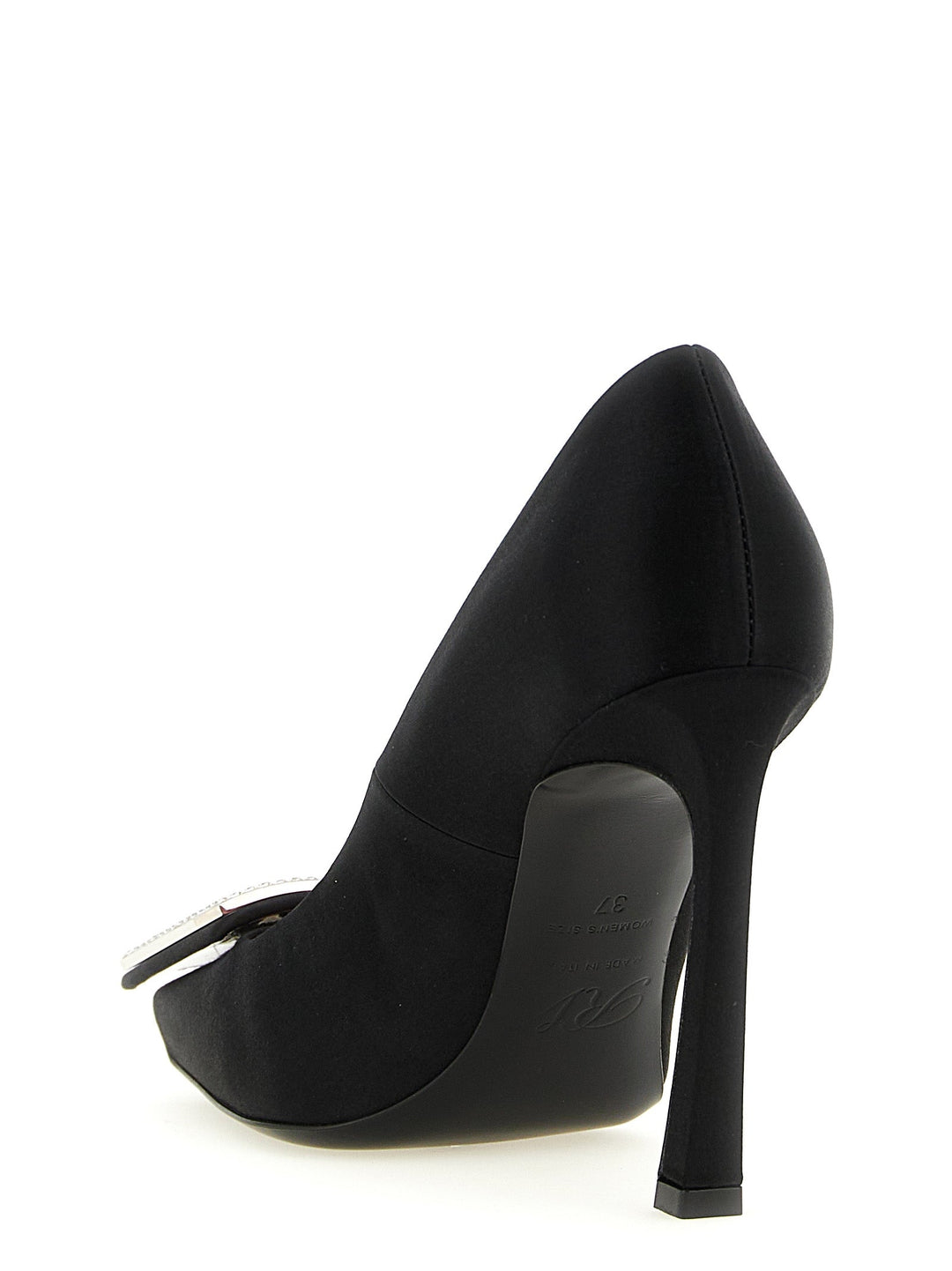 Women’s Roger Vivier Black Viscose High Heel Pumps