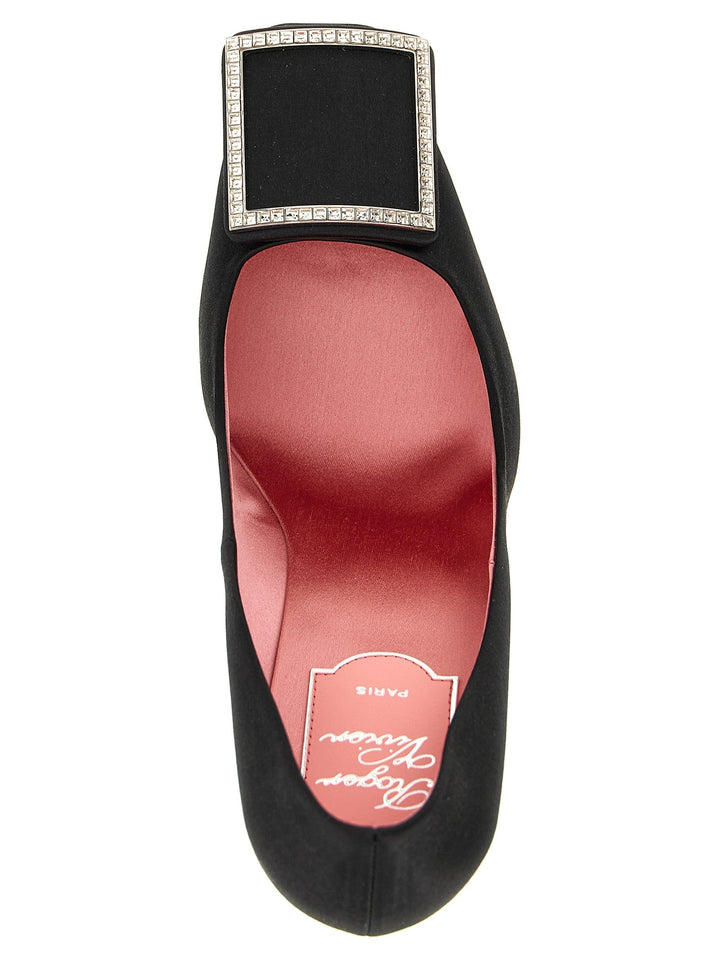 Women’s Roger Vivier Black Viscose High Heel Pumps