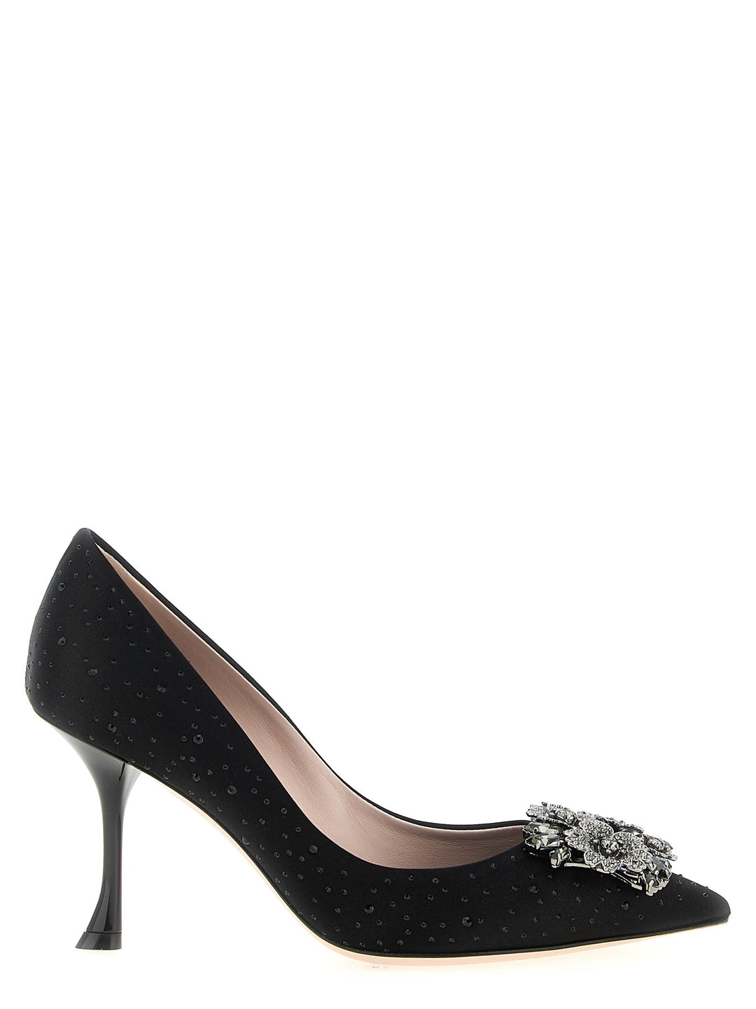 Women’s Roger Vivier Black Viscose High Heel Pumps