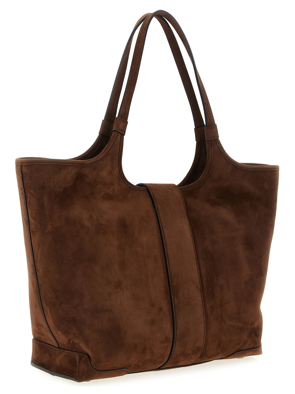 Women’s Roger Vivier Brown Goatskin Tote Bag