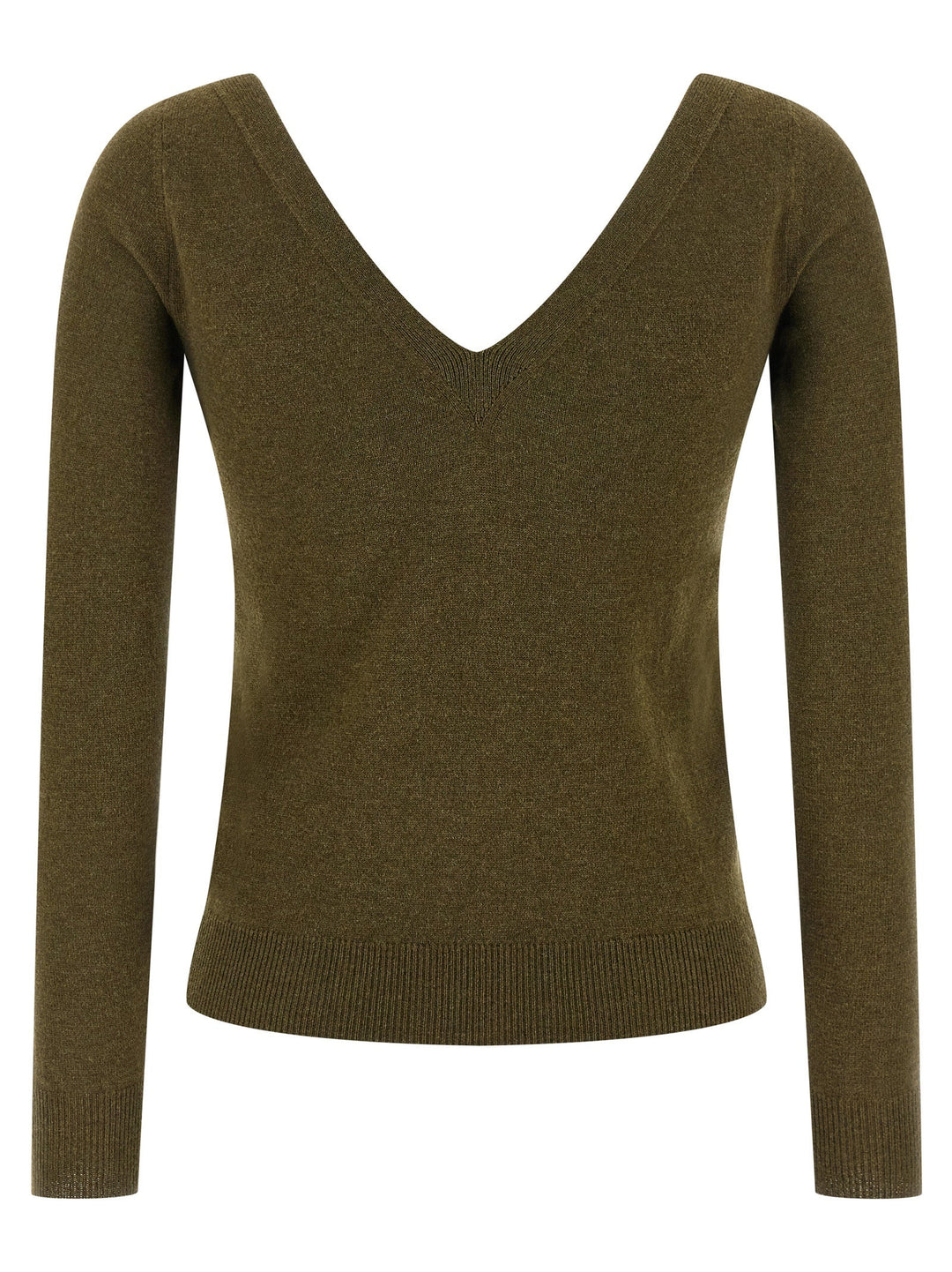 Women’s Saint Laurent Bicolor Cashmere Cardigan