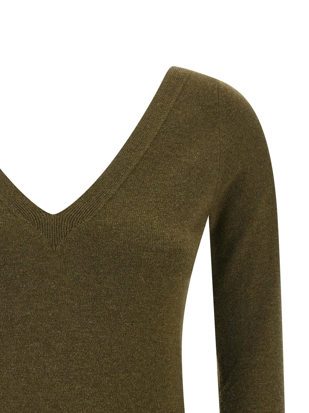 Women’s Saint Laurent Bicolor Cashmere Cardigan