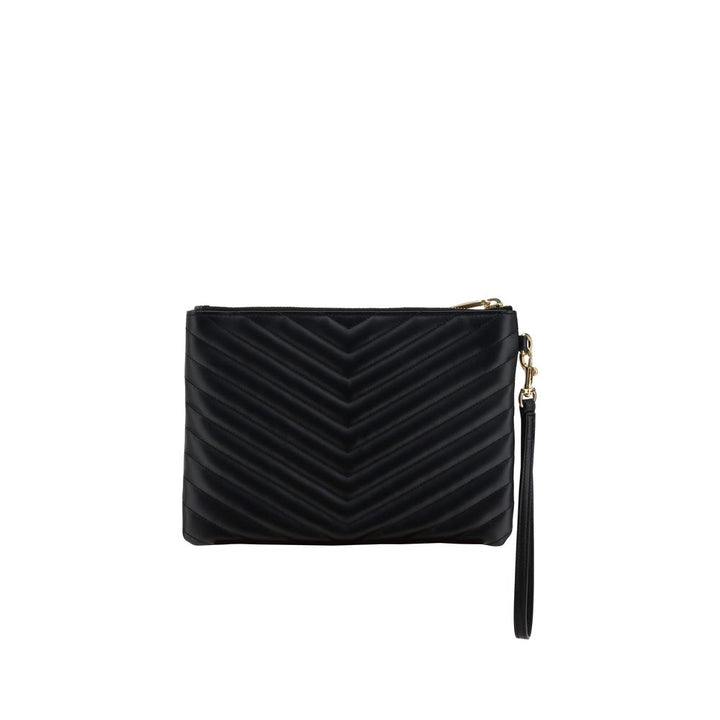 Women’s Saint Laurent Black Calf Leather Bos Taurus Clutch Bag
