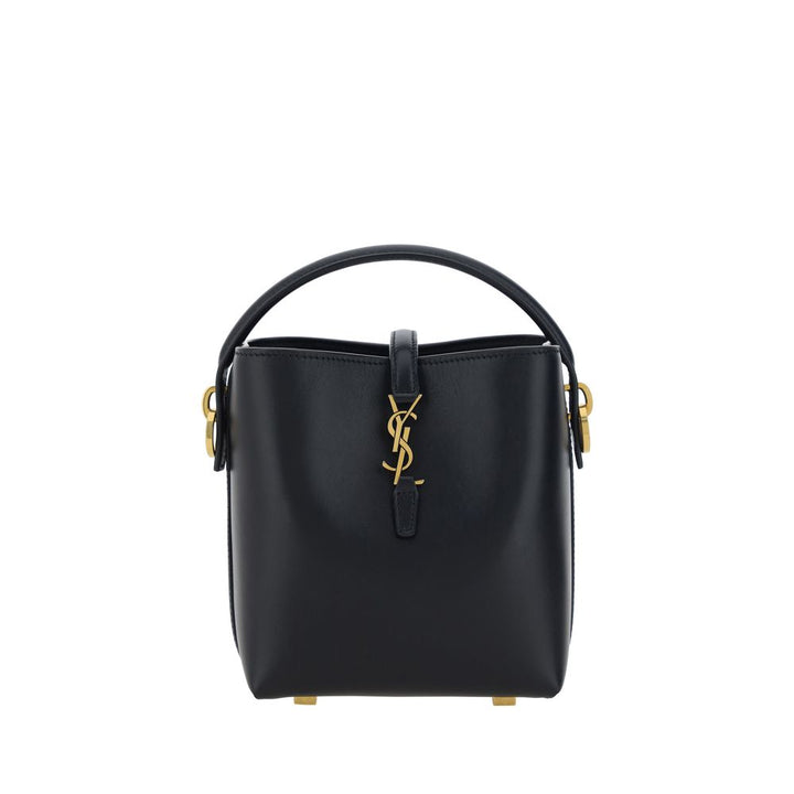 Women’s Saint Laurent Black Calf Leather Bos Taurus Shoulder Bag