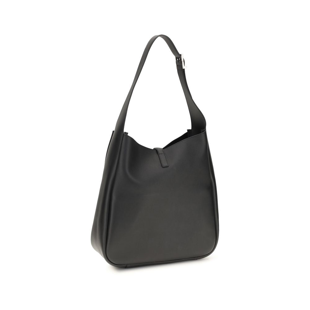 Women’s Saint Laurent Black Calf Leather Bos Taurus Shoulder Bag