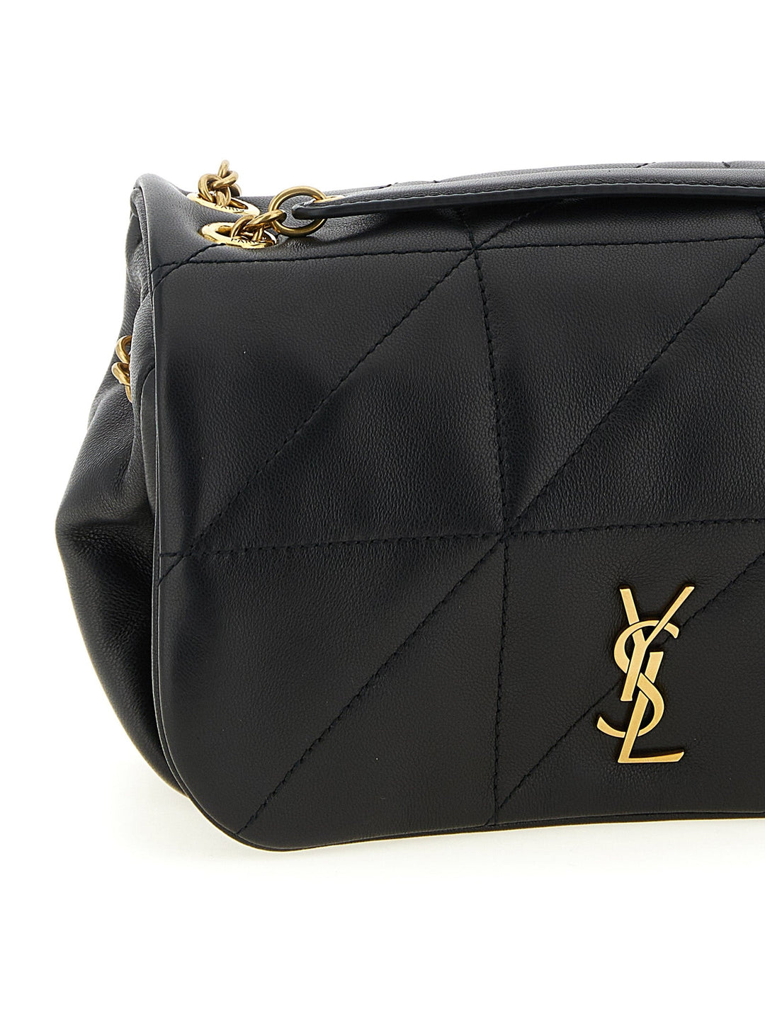 Women’s Saint Laurent Black Lamb Leather Shoulder Bag