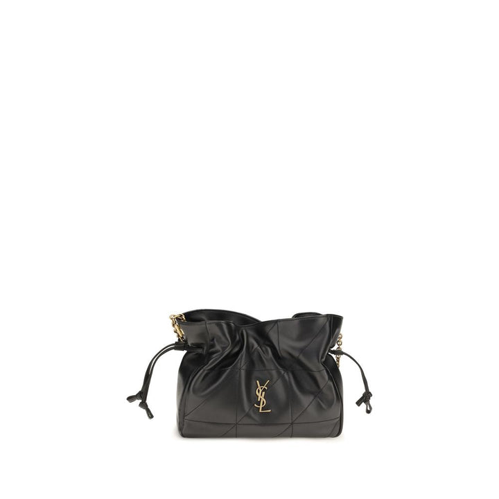 Women’s Saint Laurent Black Lamb Ovis Aries Clutch Bag