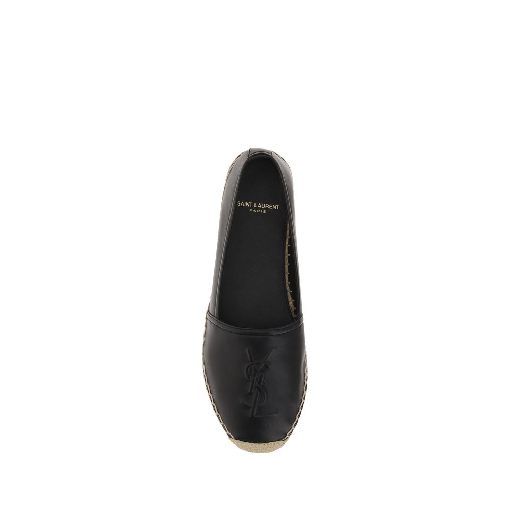 Women’s Saint Laurent Black Lamb Ovis Aries Espadrilles