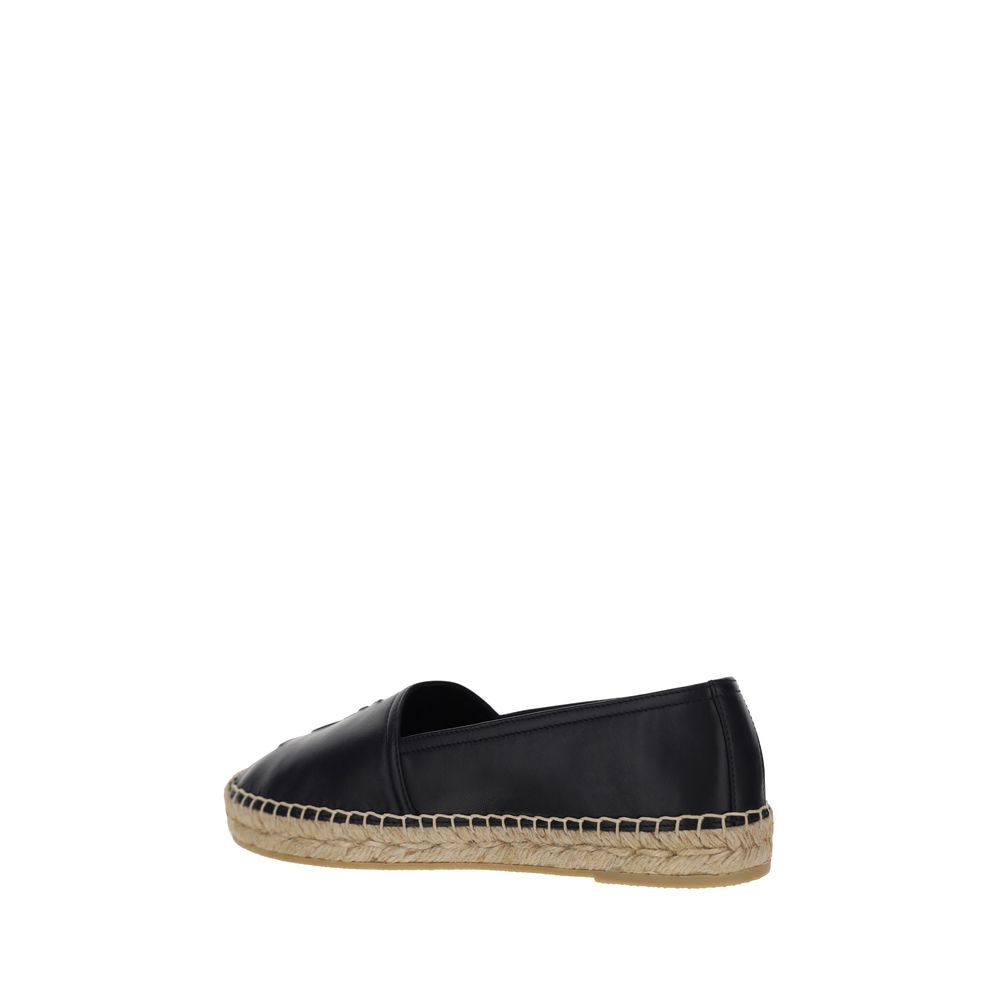Women’s Saint Laurent Black Lamb Ovis Aries Espadrilles