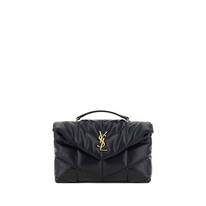 Saint Laurent Black Lamb Ovis Aries Shoulder Bag