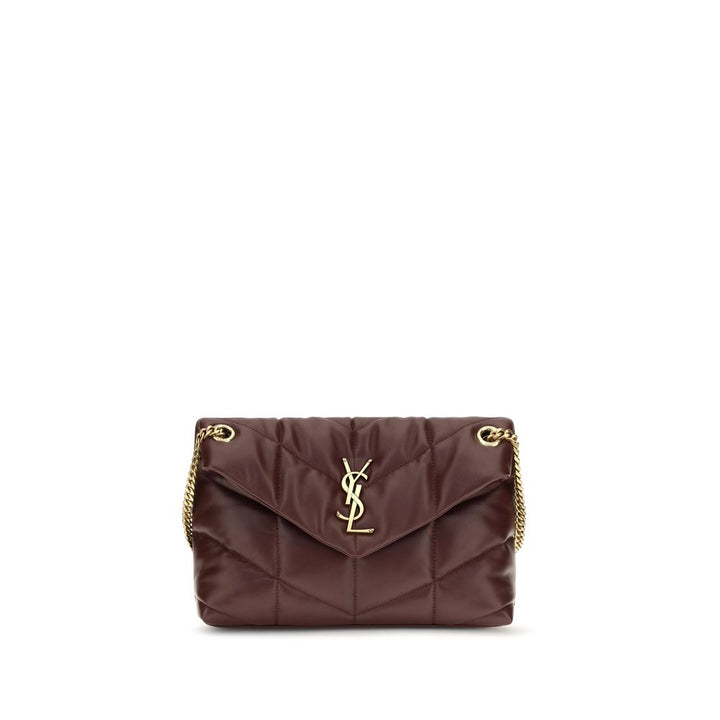 Women’s Saint Laurent Bordeaux Lamb Leather Shoulder Bag