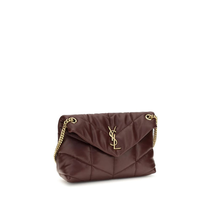 Women’s Saint Laurent Bordeaux Lamb Leather Shoulder Bag