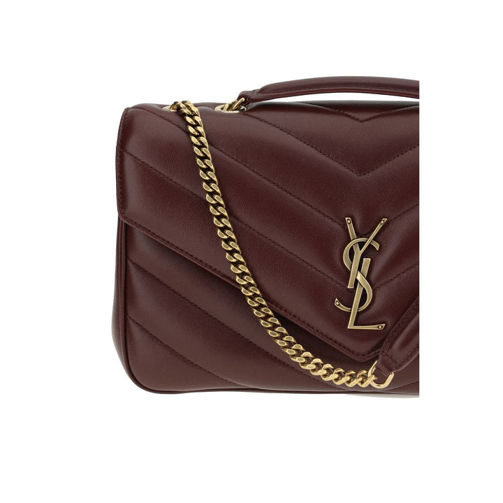 Women’s Saint Laurent Bordeaux Lamb Ovis Aries Shoulder Bag
