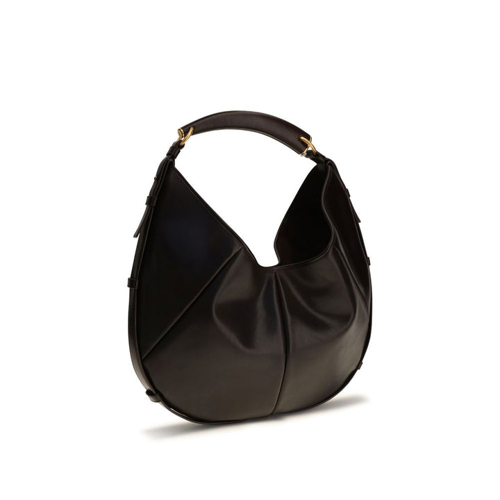 Women’s Saint Laurent Brown Calf Leather Bos Taurus Shoulder Bag