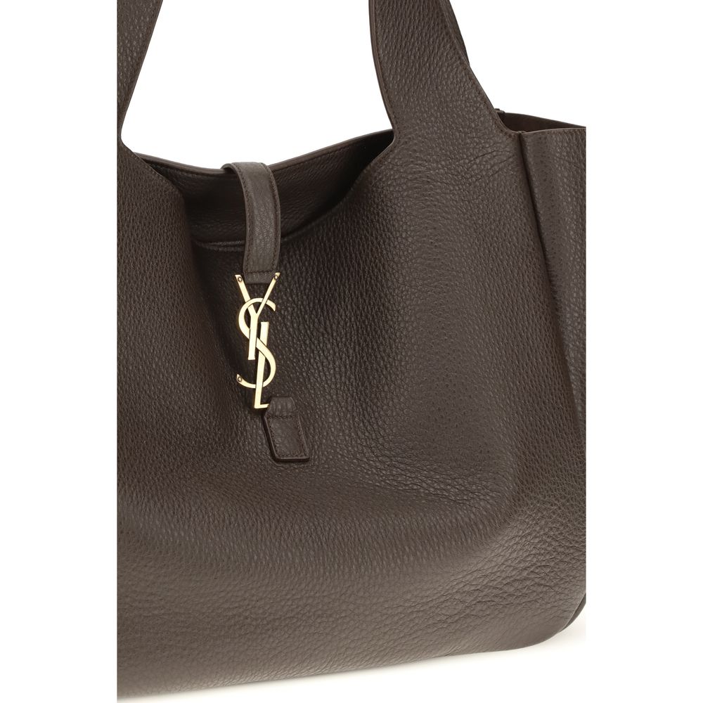 Women’s Saint Laurent Brown Calf Leather Bos Taurus Shoulder Bag