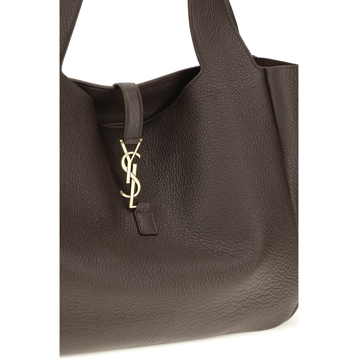 Women’s Saint Laurent Brown Calf Leather Bos Taurus Shoulder Bag