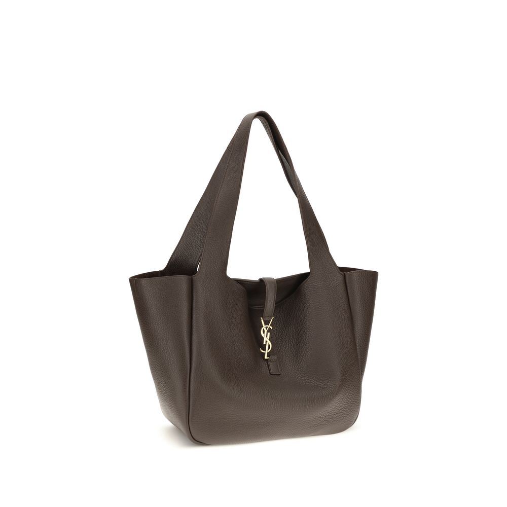 Women’s Saint Laurent Brown Calf Leather Bos Taurus Shoulder Bag