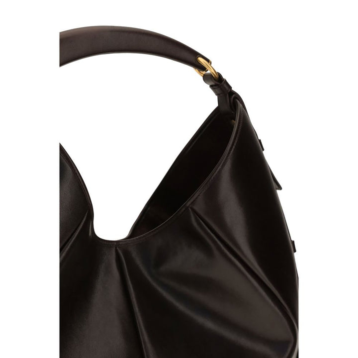 Women’s Saint Laurent Brown Calf Leather Bos Taurus Shoulder Bag