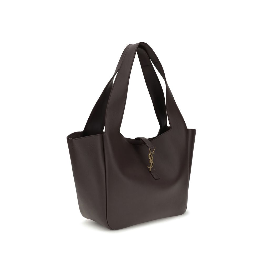 Women’s Saint Laurent Brown Calf Leather Bos Taurus Shoulder Bag