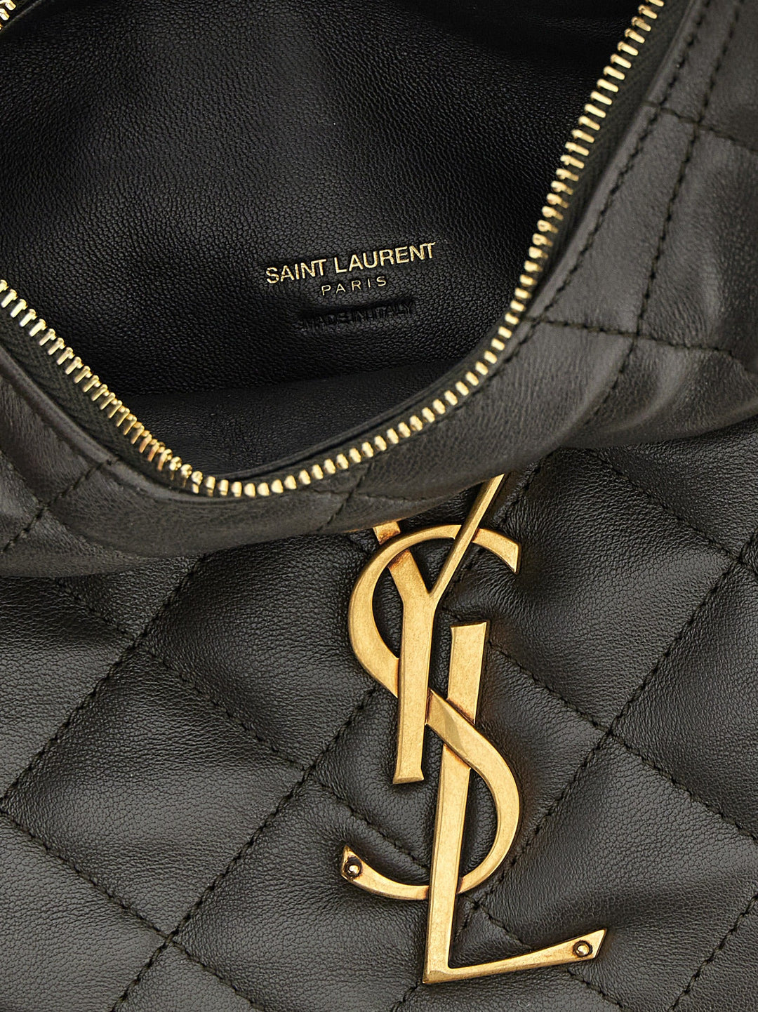 Women’s Saint Laurent Brown Lamb Leather Handbag