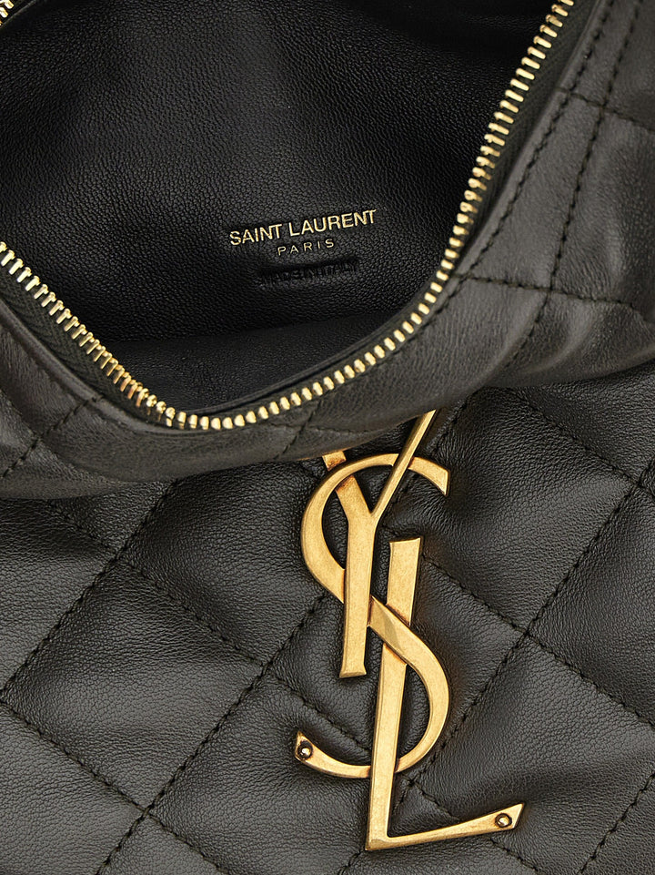 Women’s Saint Laurent Brown Lamb Leather Handbag