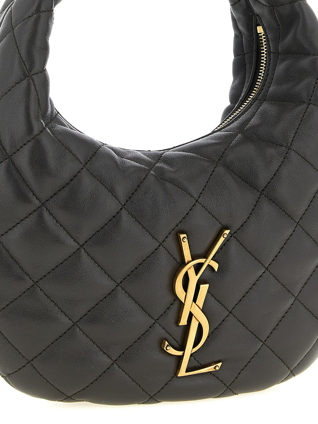 Women’s Saint Laurent Brown Lamb Leather Handbag