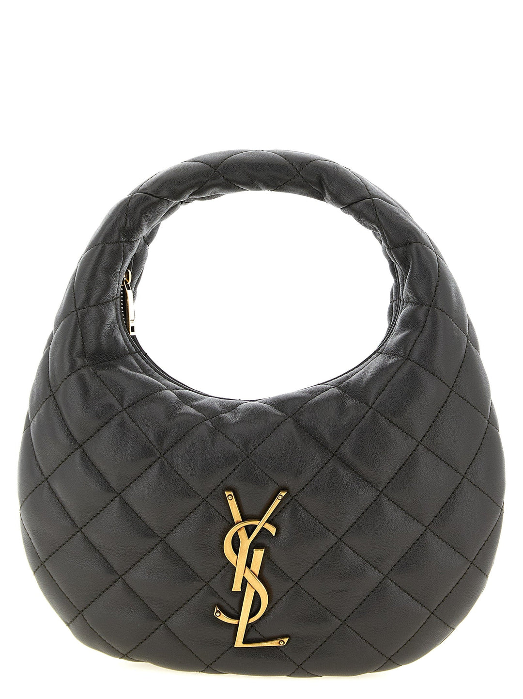 Women’s Saint Laurent Brown Lamb Leather Handbag