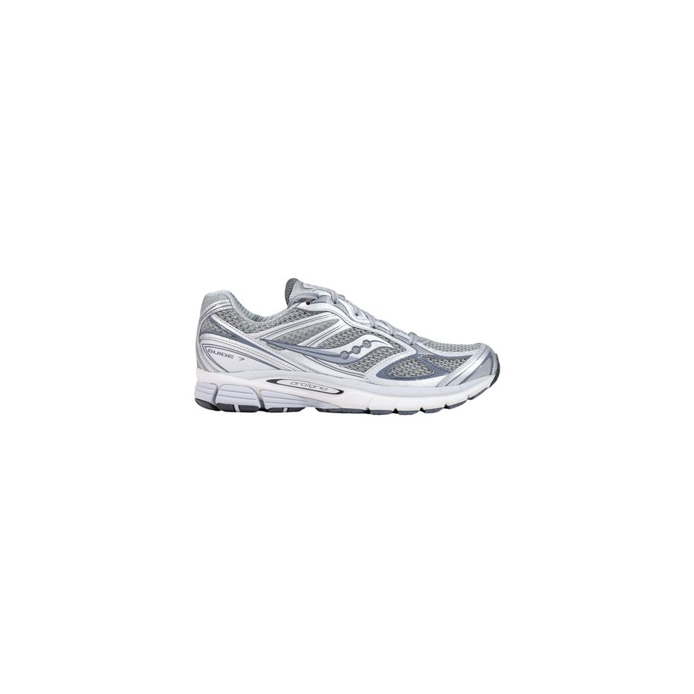 Women’s Saucony Gray Textile Athletic Sneakers