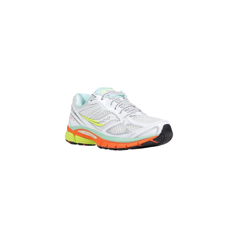 Women’s Saucony White Textile Athletic Sneakers