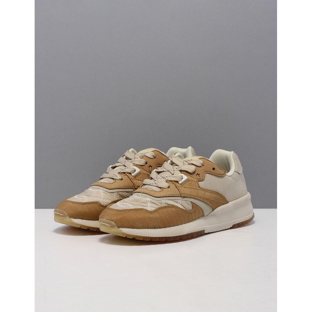 Scotch &amp; Soda Beige Nylon Low Top Sneakers