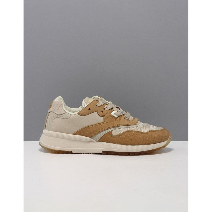 Scotch &amp; Soda Beige Nylon Low Top Sneakers