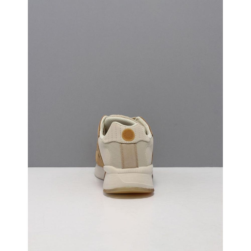Scotch &amp; Soda Beige Nylon Low Top Sneakers