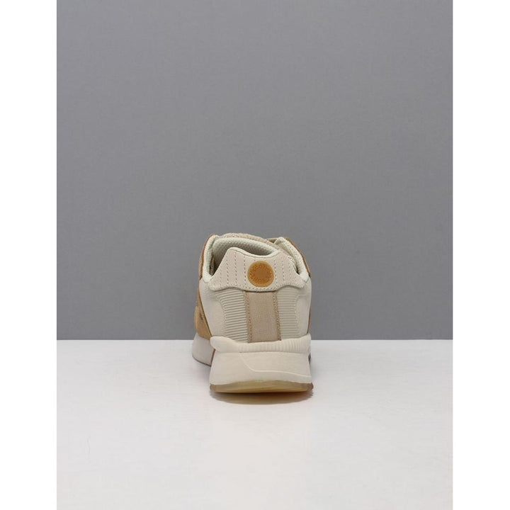 Scotch &amp; Soda Beige Nylon Low Top Sneakers