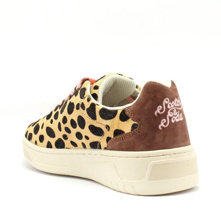 Scotch &amp; Soda Multicolor Leather Low Top Sneakers