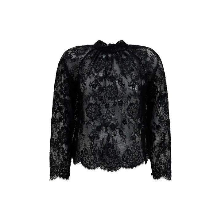 Women’s Self-portrait Black Polyamide Blouse