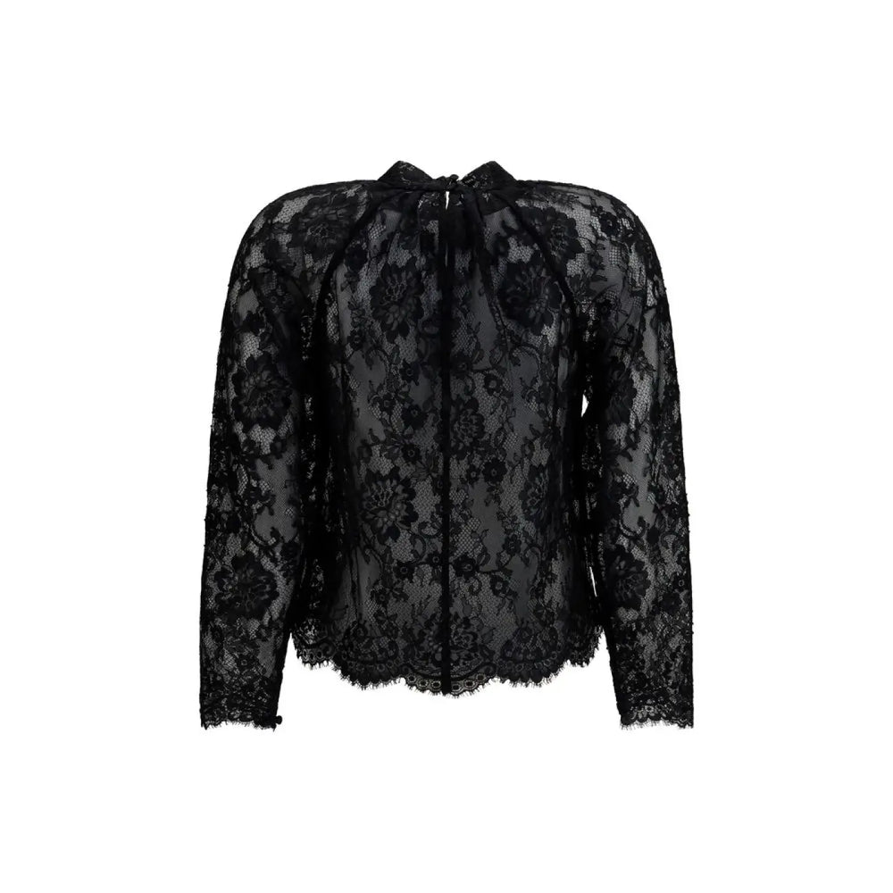 Women’s Self-portrait Black Polyamide Blouse