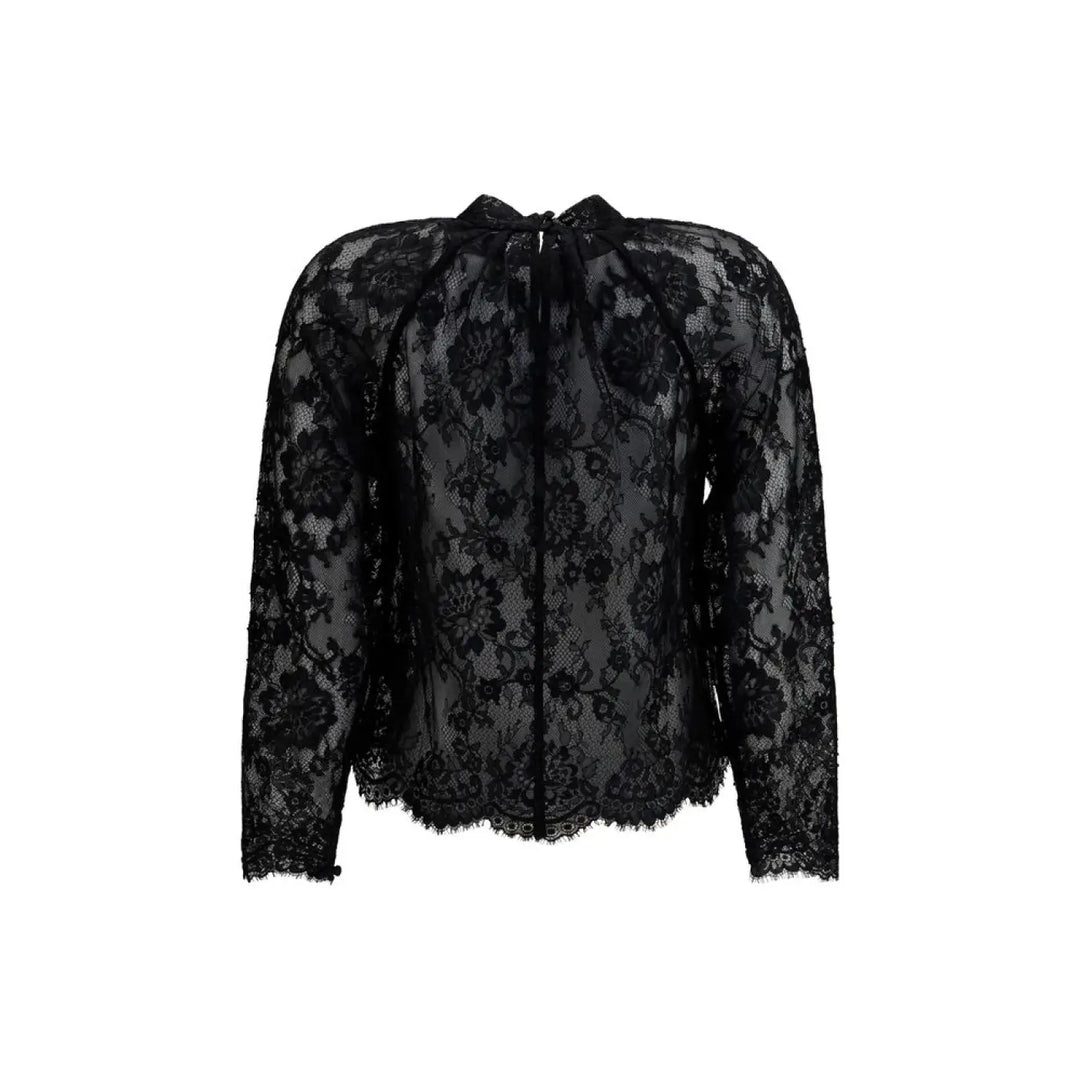 Women’s Self-portrait Black Polyamide Blouse
