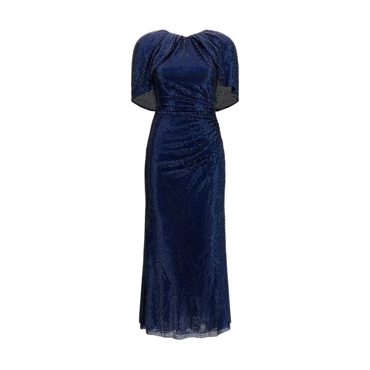 Women’s Self-portrait Blue Polyester Cocktail Dress