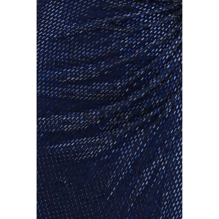 Women’s Self-portrait Blue Polyester Cocktail Dress
