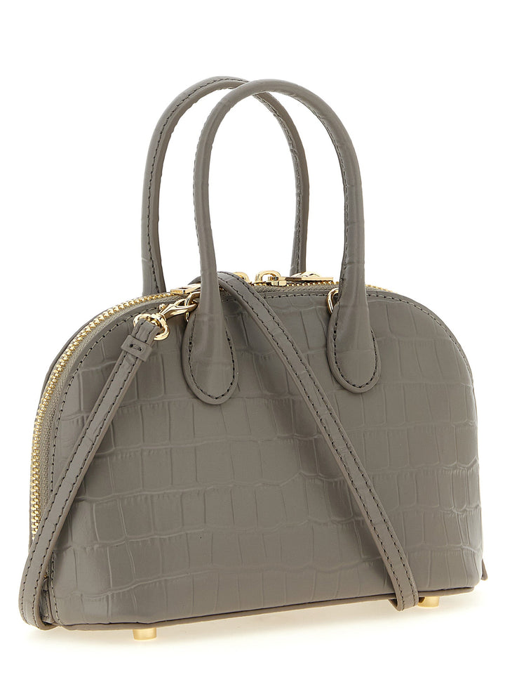 Women’s Self-portrait Gray Cowhide Handbag