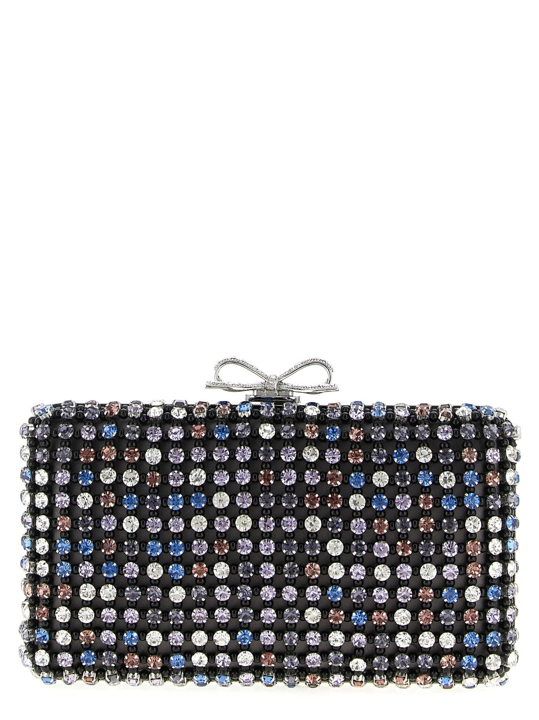 Women’s Self-portrait Multicolor Polyester Clutch Bag