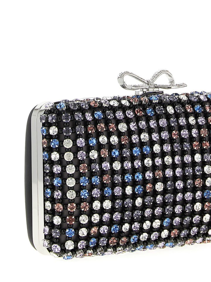 Women’s Self-portrait Multicolor Polyester Clutch Bag