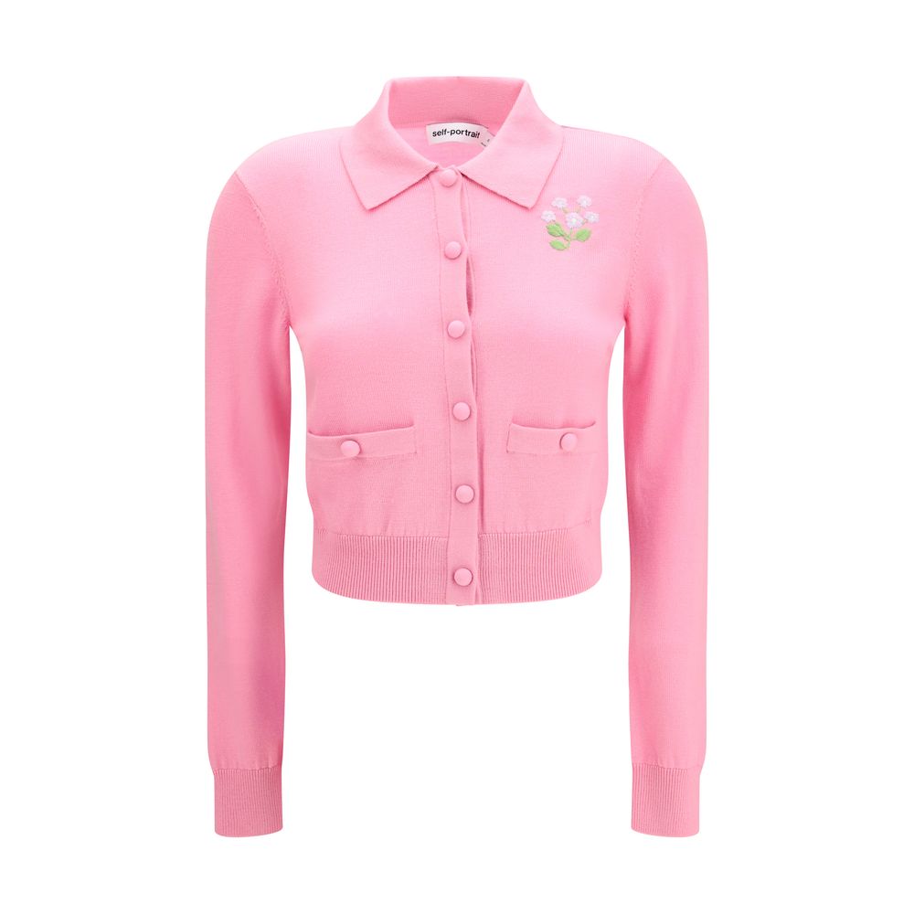 Women’s Self-portrait Multicolor Wool Oves Aries Cardigan