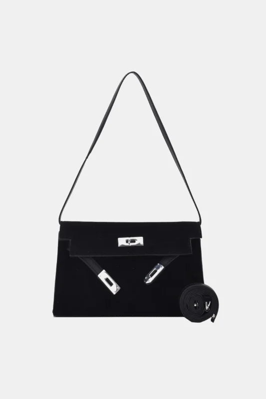 Trendsi Bags Shoulder bags - Sleek Small PU Leather Suede Bag