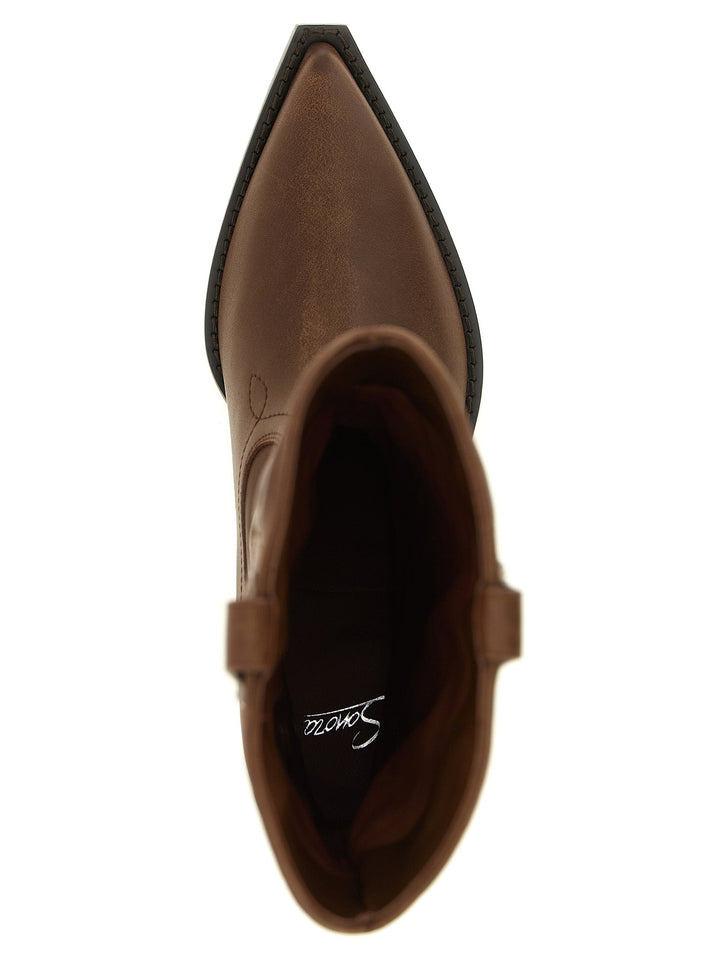 Women’s Sonora Brown Calfskin Chelsea Boots