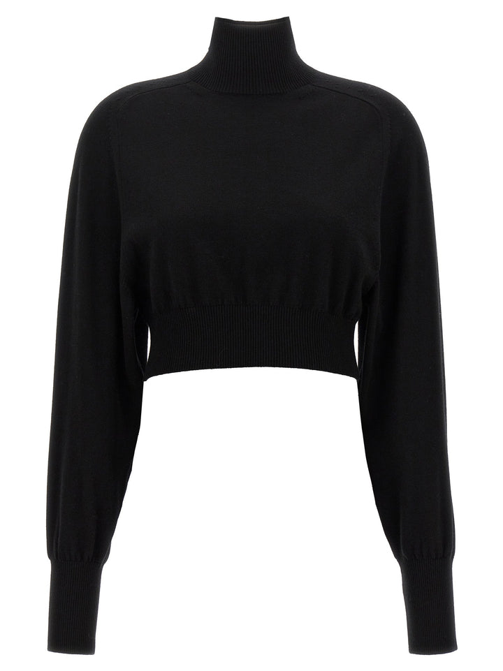 Women’s Sportmax Black Virgin Wool Cardigan