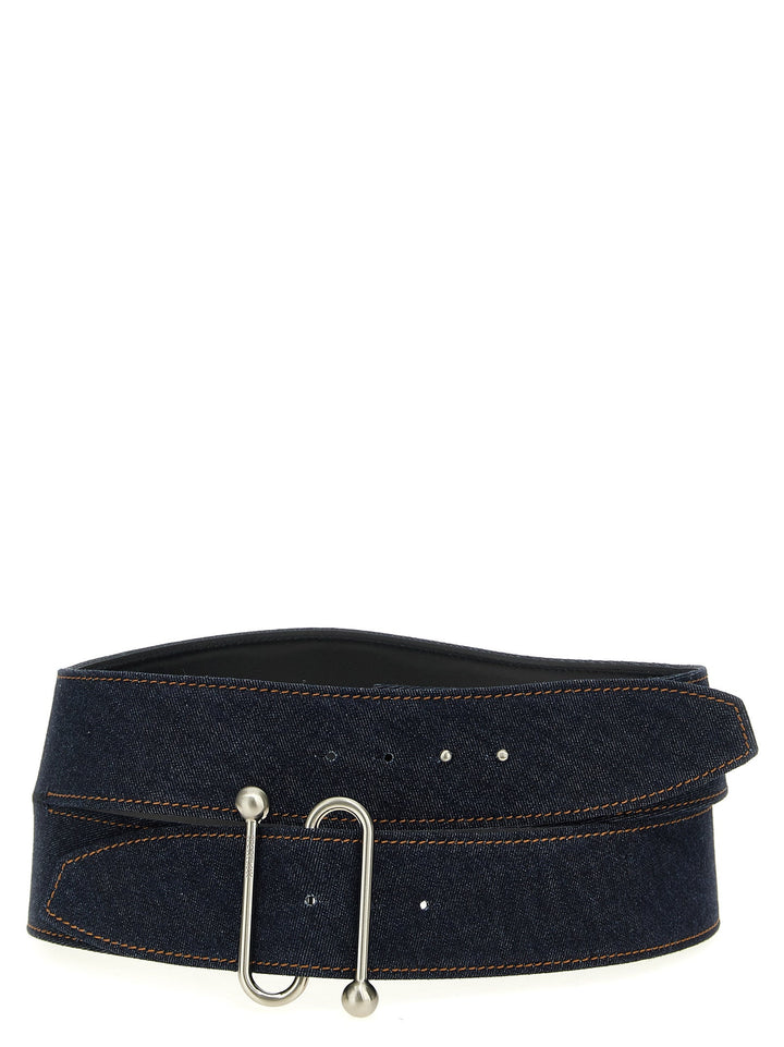Women’s Sportmax Blue Cotton High-waist Belt